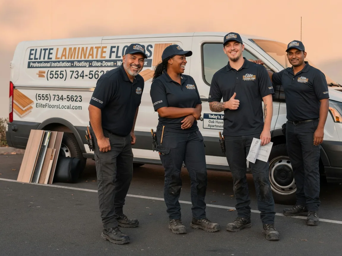 Laminate flooring installation company in Linwood, MI